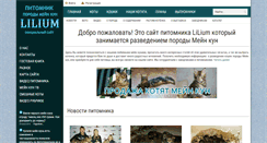 Desktop Screenshot of liliumcoon.com